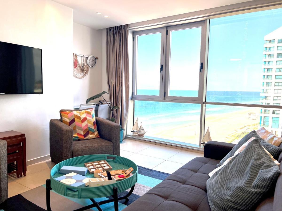 Beach Apartment- Breathtaking Views With Bomb Shelter Herzliya Luaran gambar